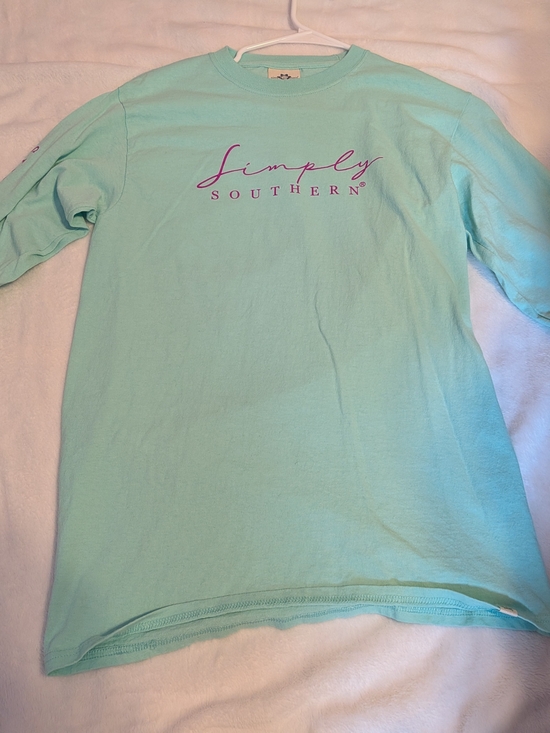 Simply Southern Tops - Simply Southern Girls' Mint Graphic Tee